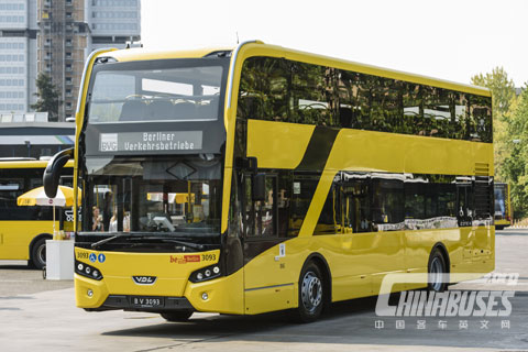 首辆VDL低地板双层客车交付德国柏林