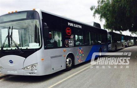 比亚迪获华盛顿运输部10款电动大巴订单
