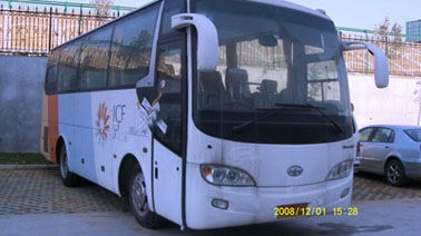 2008年4月现代30座客车.单位车
