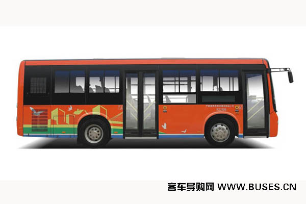 黄海DD6811B01N公交车(天然气国五15-30座)