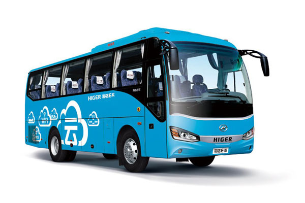 海格KLQ6902ZAHEVE5公交车(柴油/电混动国五24-36座)
