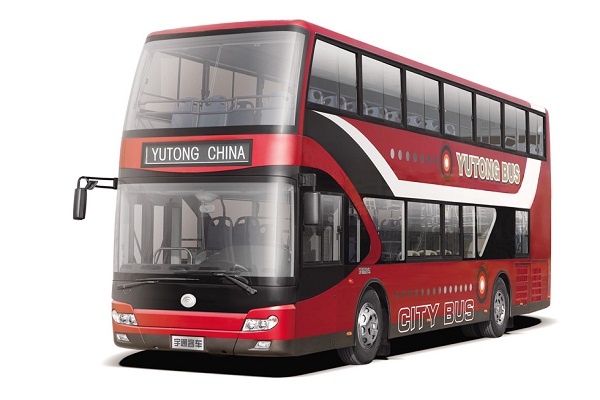 宇通ZK6116HNGSAA双层公交车(天然气国四10-78座)