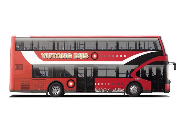 宇通ZK6116HNGSAA双层公交车(天然气国四10-78座)