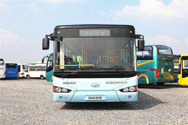 海格KLQ6129GAC5公交车(天然气国五24-47座)