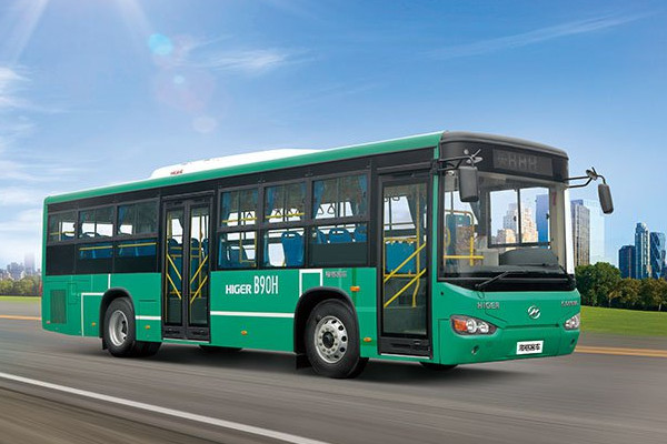海格KLQ6109GAHEVC5A公交车(天然气/电混动国五24-39座)