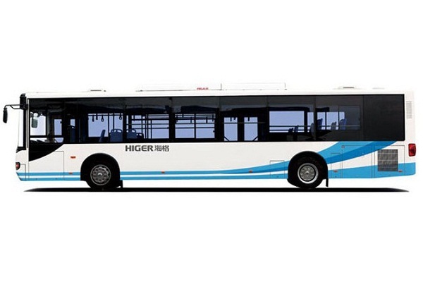 海格KLQ6129GAHEVC5BZ公交车(天然气/电混动国五24-46座)