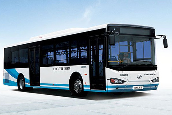 海格KLQ6129GAHEVC5B公交车(天然气/电混动国五24-46座)
