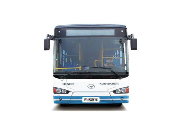 海格KLQ6129GAHEVC5B公交车(天然气/电混动国五24-46座)