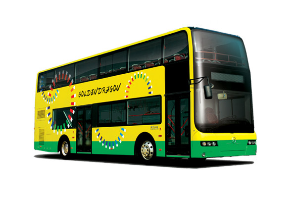 金旅XML6116J18CNS双层公交车（天然气国四24-79座）