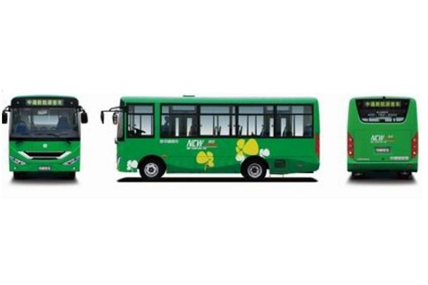 中通LCK6660EVG1公交车(纯电动10-26座)