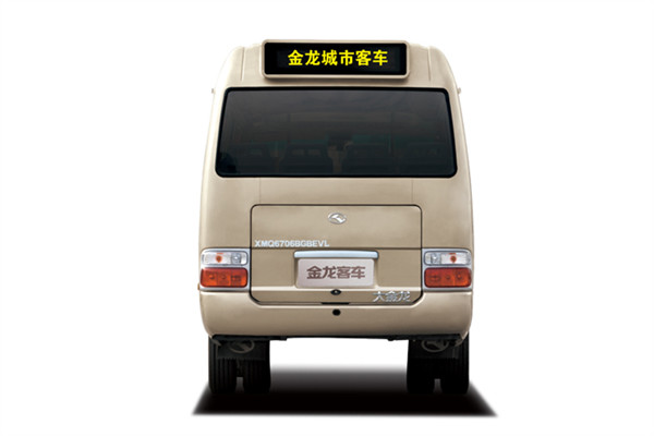 金龙XMQ6706BGBEVL2公交车(纯电动10-23座)