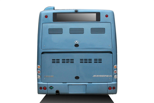晶马JMV6115GRPHEV1插电式公交车(柴油/电混动国五24-39座)