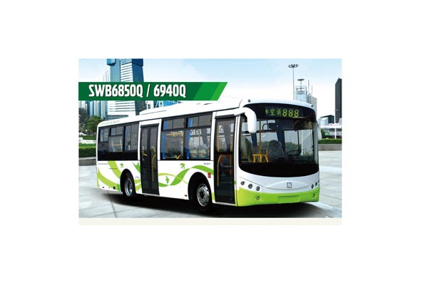 申沃SWB6850Q8公交车(天然气国五10-30座)