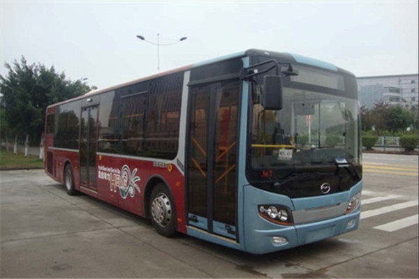 五洲龙FDG6123NG5-1公交车(天然气国五10-44座)