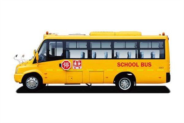 亚星JS6570XCP01小学生专用校车(柴油国五10-19座)