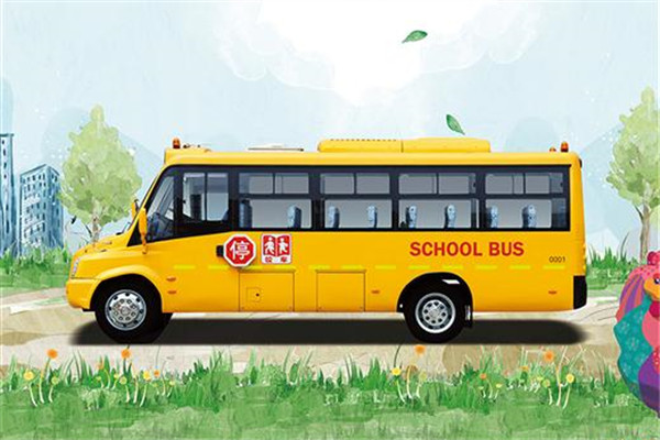 亚星JS6570XCP1幼儿专用校车(柴油国五10-19座)