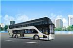 亚星JS6130SHQCP双层公交车(天然气国五20-74座)