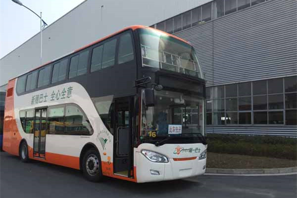中车时代电动TEG6111EHEV01双层公交车(柴油/电混动国五10-68座)