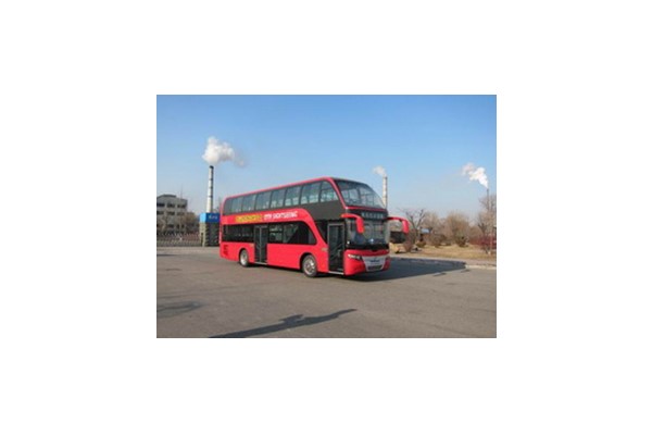 黄海DD6119B12DN双层公交车(天然气国五34-68座)