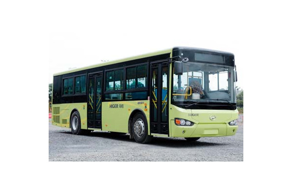 海格KLQ6109GAHEVE5K插电式公交车(柴油/电混动国五24-39座)