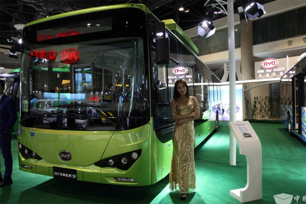 比亚迪BYD6121LGEV3公交车(纯电动10-41座)