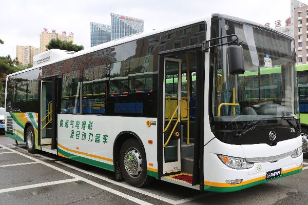 黄海DD6120CHEV1N公交车(天然气/电混动国五20-41座)