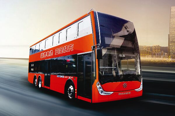 格力钛GTQ6131BEVST8双层公交车(纯电动37-71座)