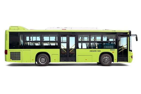 海格KLQ6109GAHEVE5L插电式公交车(柴油/电混动国五24-39座)