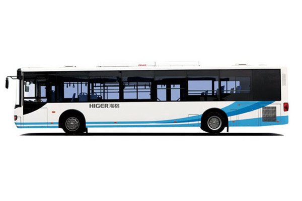 海格KLQ6129GAHEVC5K插电式公交车(天然气/电混动国五24-42座)