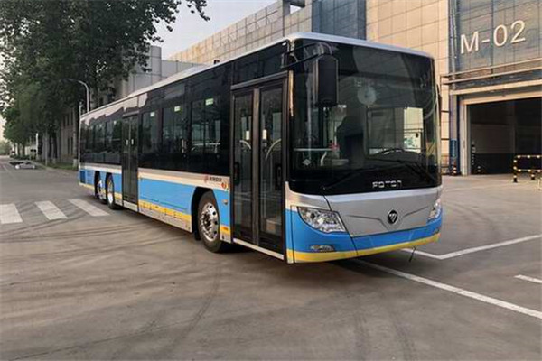 福田欧辉BJ6140CHEVCA插电式公交车(LNG/电混动国五24-45座)