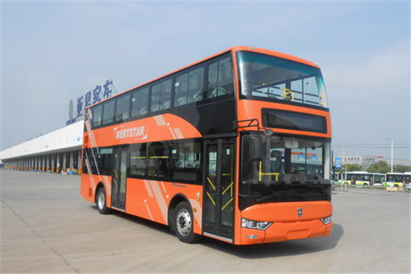 亚星JS6111SHBEV1双层公交车(纯电动30-61座)