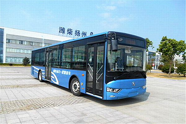 亚星YBL6128GHEV插电式公交车(柴油/电混动国五21-41座)