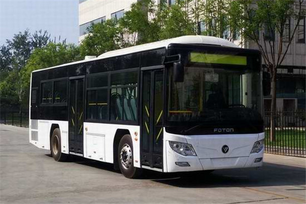 福田欧辉BJ6105CHEVCA-13插电式公交车(天然气/电混动国五18-36座)