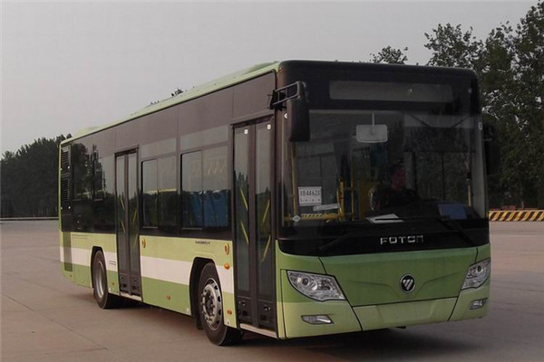福田欧辉BJ6105PHEVCA-19插电式公交车(天然气/电混动国五18-36座)