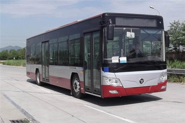 福田欧辉BJ6123PHEVCA-15插电式公交车(天然气/电混动国五22-41座)
