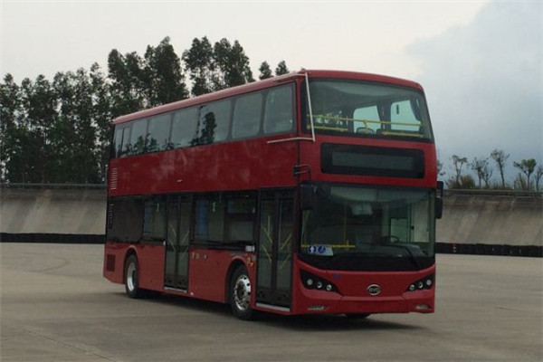 比亚迪BYD6100LSEV1双层公交车(纯电动28-62座)