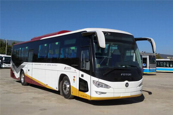 福田欧辉BJ6127SHEVCA-2插电式公交车(柴油/电混动国六24-50座)