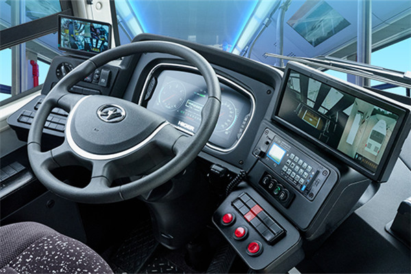 海格KLQ6856GAEVN3A低入口公交车(纯电动14-26座)