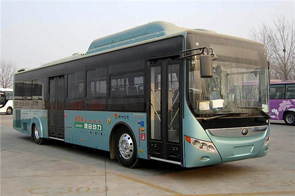 宇通ZK6120PHEVNPG3公交车(天然气/电混动国五10-40座)