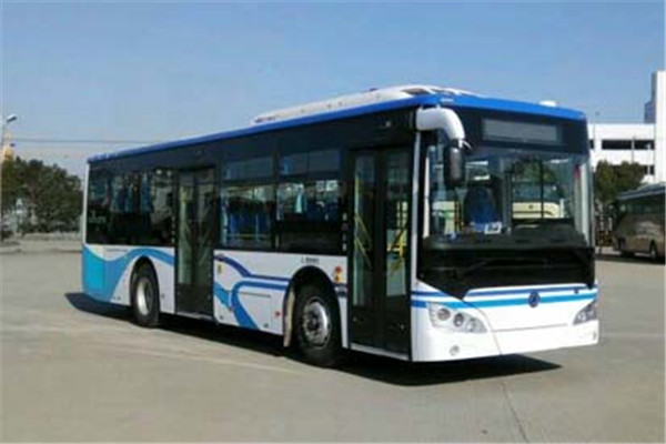 广西申龙HQK6109CHEVNG3插电式公交车(天然气/电混动国五17-33座)