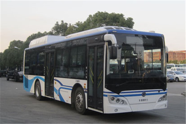 广西申龙HQK6109CHEVNG插电式公交车(天然气/电混动国五16-33座)