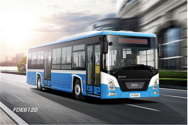 五龙FDE6100PBABEV12低入口公交车(纯电动17-37座)