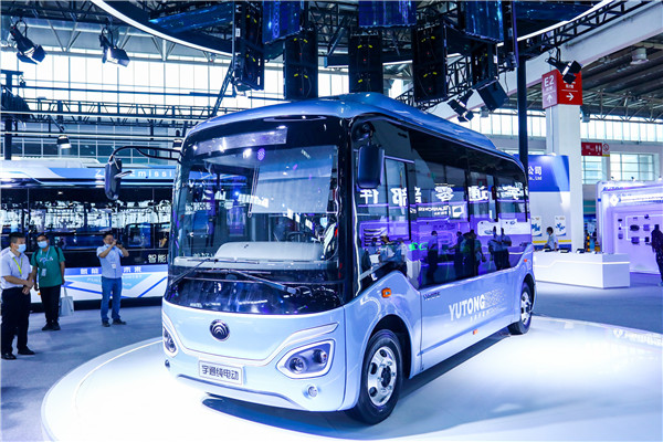 宇通ZK6606BEVG1低入口公交车(纯电动10-14座)