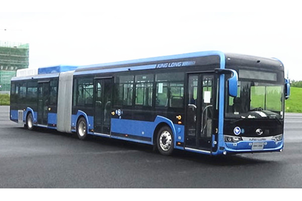 金龙XMQ6180AGBEVL铰接低地板公交车(纯电动32-53座)