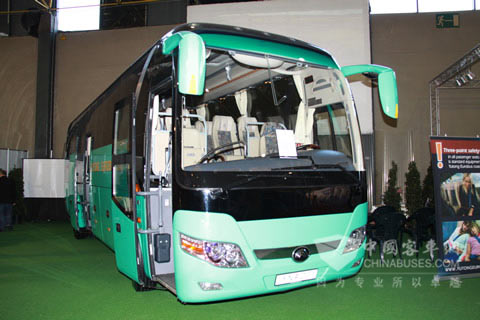 2009欧洲客车博览会上的宇通客车