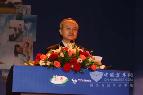 亚太天然气车辆组织理事长Mr.lee致辞