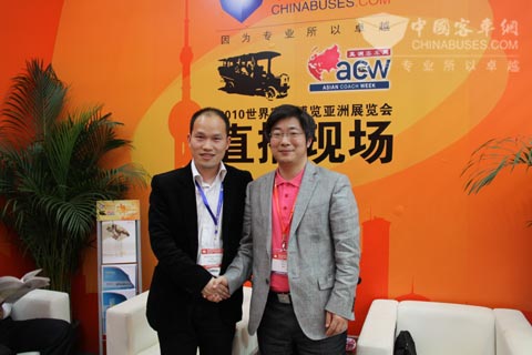 雅苒中化环保（青岛）销售及技术总监（国内）罗童与完美作业网有免费视频总编辑吴永强