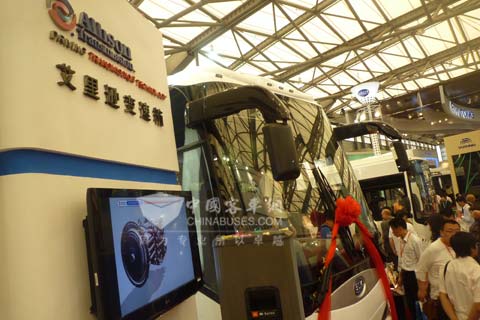 艾里逊变速箱携手百路佳客车亮相2010上海客车展