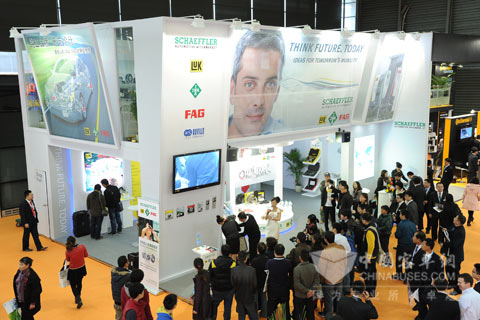 舍弗勒贸易(上海)有限公司汽车售后在Automechanika Shanghai 2011的展台