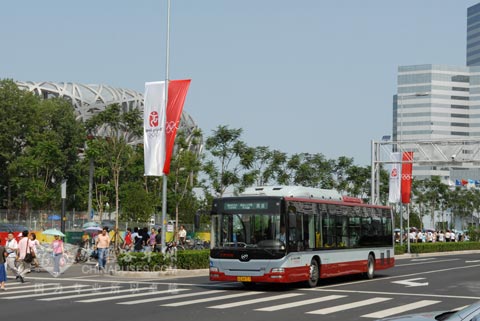 装载艾里逊自动变速箱的公交车